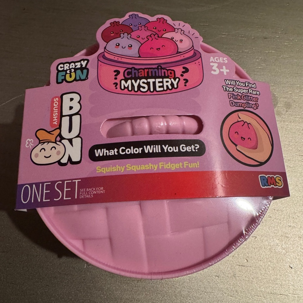 Charming Mystery squishy dumpling bun pink not accepting offers atm